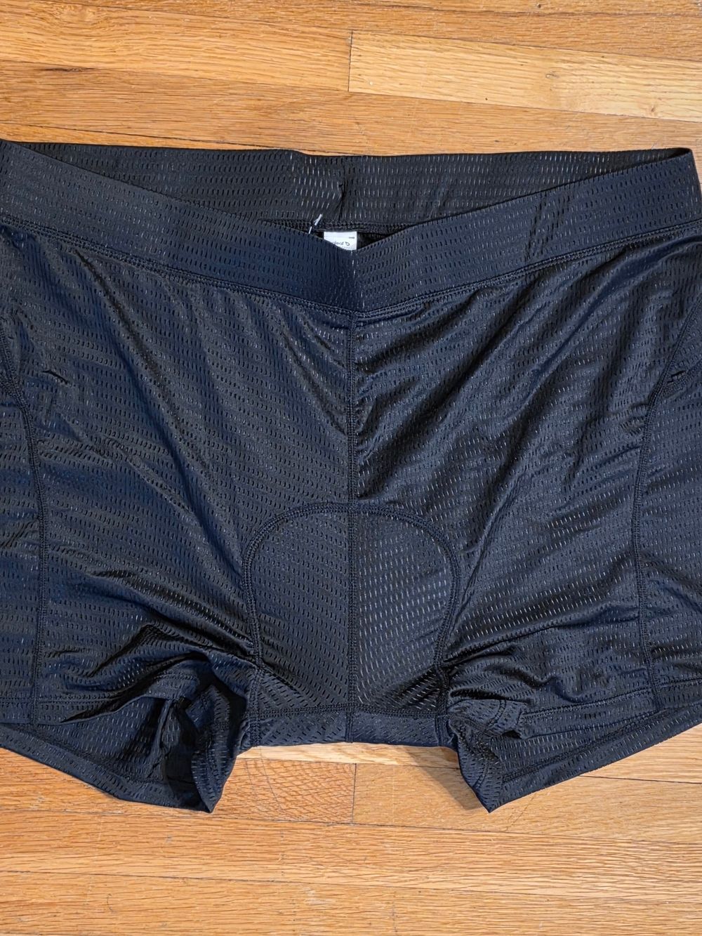 Baleaf 3X Black Men's Breathable Mesh Boxer Briefs Bike Peloton Spin